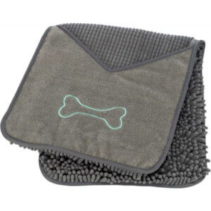 Microfibre Håndklæde med lommer Grå