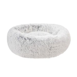 Fluffy Donut seng Hvid - Large