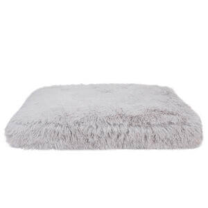 Fluffy Hundepude XL Lysegrå