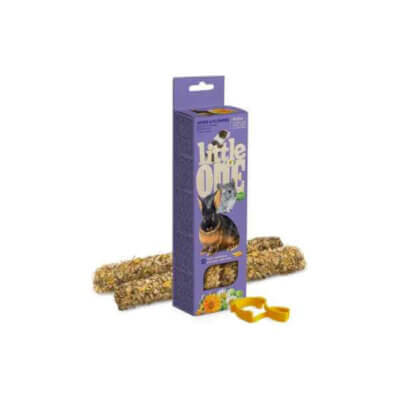Little One Sticks Urter og blomster snack til din gnaver