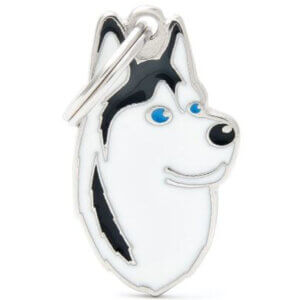 Hundetegn Friends Siberian Husky Sort