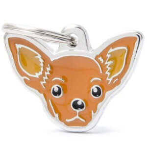 Hundetegn Friends Chihuahua brun