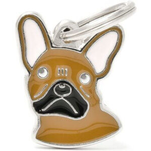 Hundetegn Friends Fransk Bulldog brun