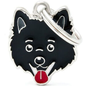 Hundetegn Friends Spitz sort