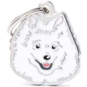 Hundetegn Friends Italian Spitz hvid