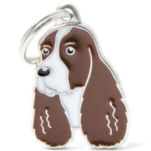 Hundetegn Friends Springer Spaniel brunhvid