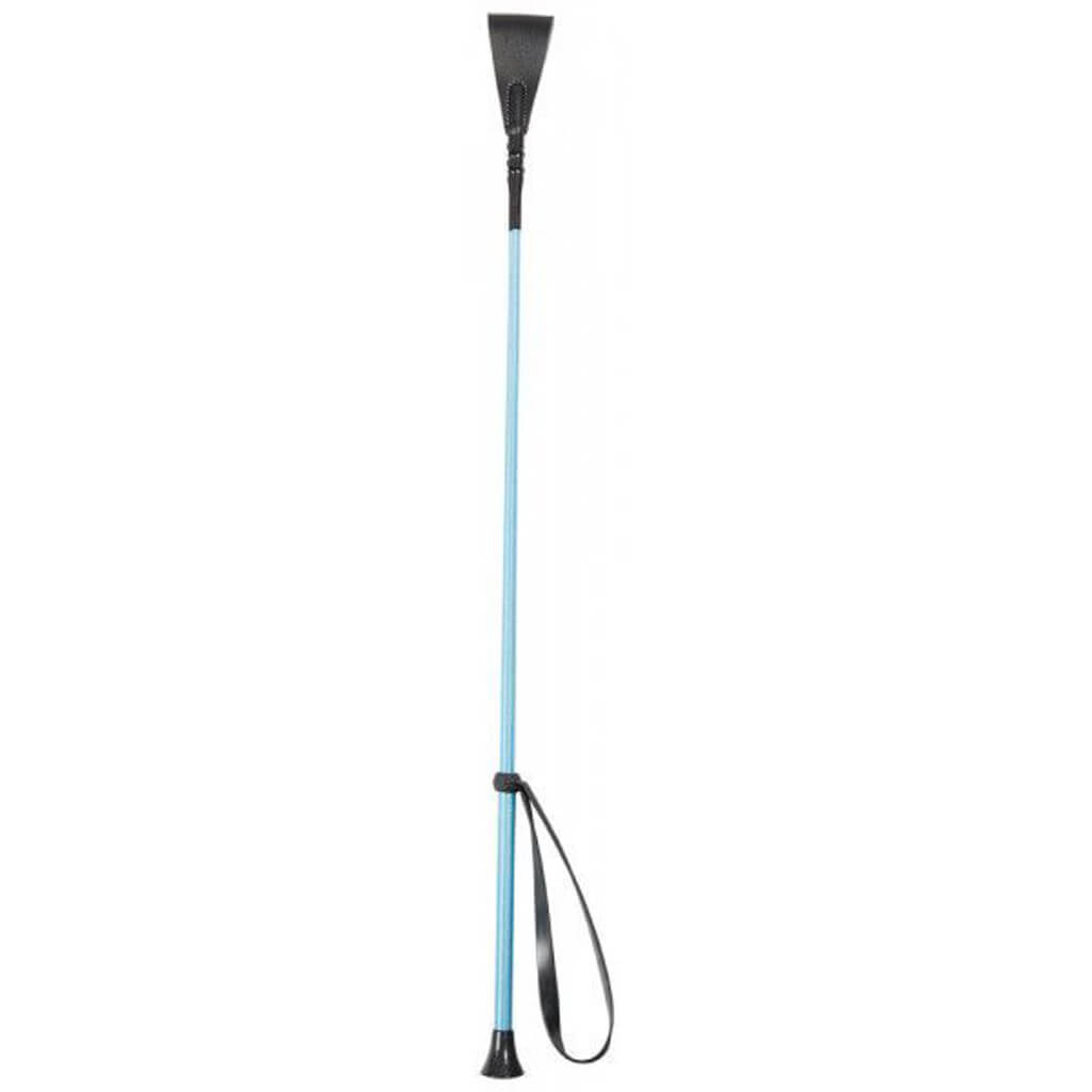 SHOWMAN FUSTA DE MONTAR CON MANGO DE GEL DE 26" - ROSA