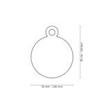 hundetegn cirkel mål big