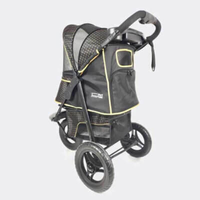 innopet-dog-pram-adventure-black-gold-rear-view innopet-dog-pram-adventure-black-gold-rear-view