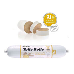 Anibio Tolle Rolle Kylling 400g