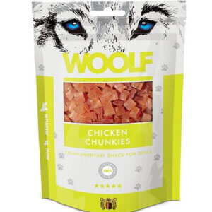 Woolf Grainfree Chicken Chunkies 100g