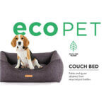 ECOPET hundeseng grå 5