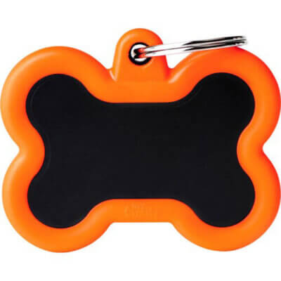 Hush-hundetegn-bog-bone-Orange