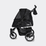 innopet-hundeklapvogn-premium-cozy-sort-side