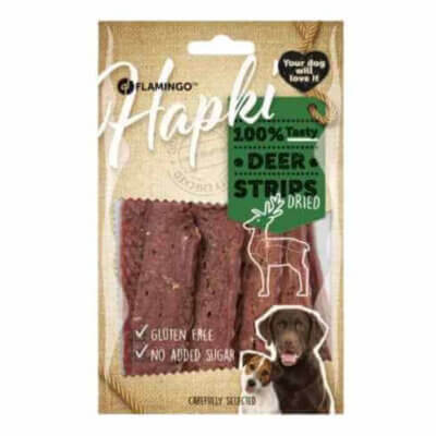 Hapki strips med hjortekød
