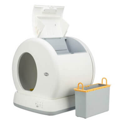 selvrensende kattebakke