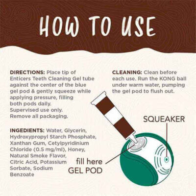 KONG Dental Ball Teeth Cleaning Gel (1) KONG Dental Ball Teeth Cleaning Gel (1)