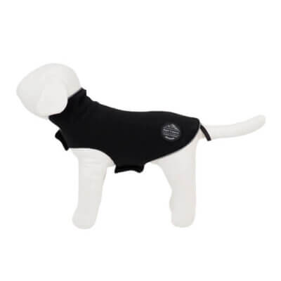 hunde fleecejakke sort