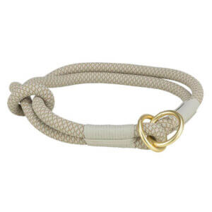 Soft Rope Halvkvæler halsbånd Grå