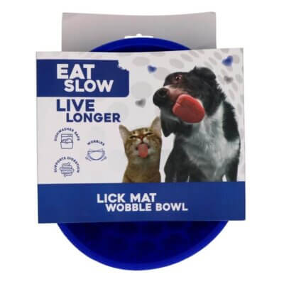 Lick-Mat-Wobble-Bowl-BLå