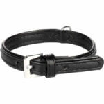 Flamingo hundehalsbånd sort med sten (2) Flamingo hundehalsbånd sort med sten (2)