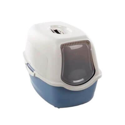 Kattetoilet-Lexi-Blå-Hvid