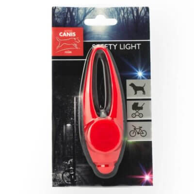 Silikone-lygte-med-LED-Large-Rød