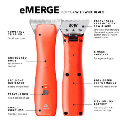 emerge klippemaskine wide skær 1 emerge klippemaskine wide skær 1