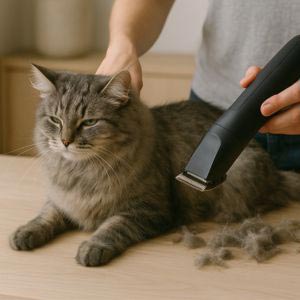 Klippemaskiner og skær til katte