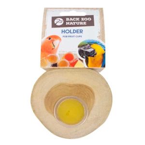Fruit Cup Holder i teak træ