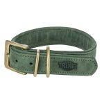 Pure-Hundehalsbånd-i-Læder-Sage-Green-1