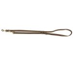 Pure-Justerbar-Hundesnor-i-Læder-Brun-200x2cm-1