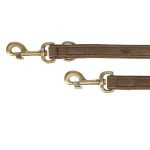 Pure-Justerbar-Hundesnor-i-Læder-Brun-200x2cm