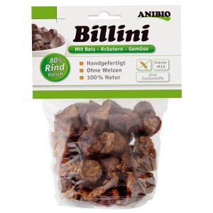 Anibio Billini Barf Snack Okse Pose 130 gram