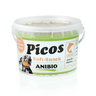 Anibio Picos Kornfri snack Laks 300 gr.