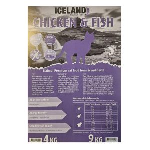 Iceland PURE No Grain Kattemad Chicken & Fish 4 kg