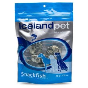Iceland Tørrede Fiskeskind Torsk 50g