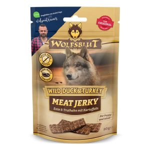 Wolfsblut Meat Jerky Wild Duck and Turkey 70 g