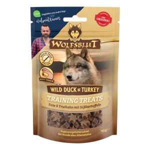 Wolfsblut Training Bites Wild Duck and Turkey 70 g