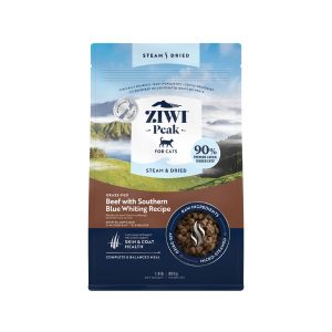 ZiwiPeak Cat Steam and Dried Beef