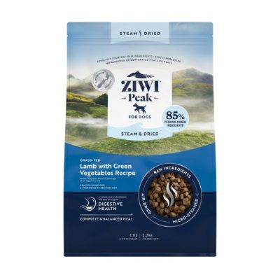ZiwiPeak Dog Steam and Dried Lamb
