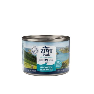 ZiwiPeak vådfoder makrel og lam 170