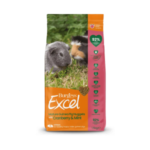 Burgess Excel Marsvin Mature +4 år 1,5kg